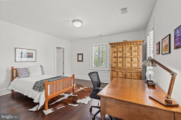 Bedroom, Home Office, Interior, Wood Texture Flooring