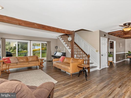 Interior, Living room, Piano, Wooden Beams, Wood Texture Flooring