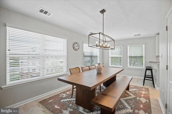Dining room, Interior, Pendant Lights