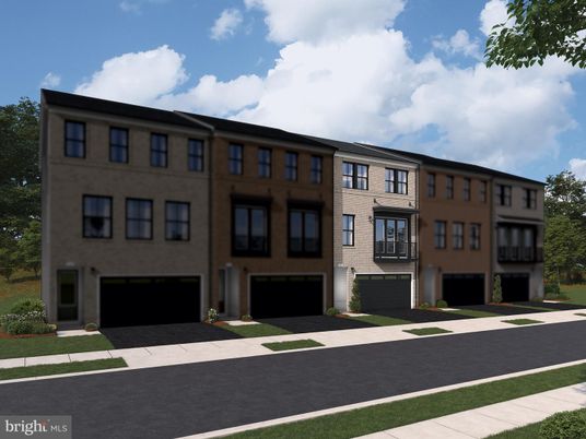 Attached, Exterior, Facade, Rowhouse