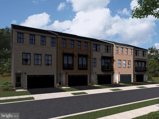 Attached, Exterior, Facade, Rowhouse