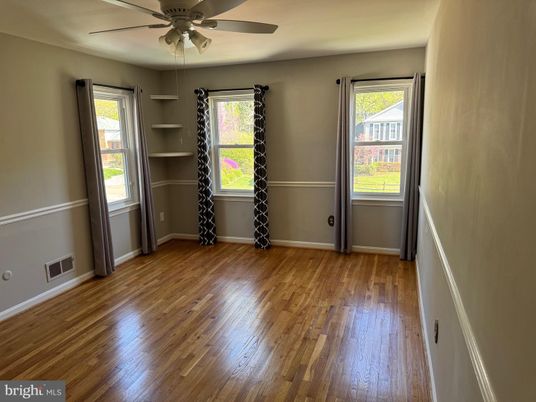 Empty room, Interior, Wood Texture Flooring