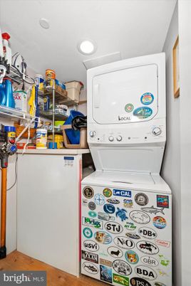 Interior, Recessed Lighting, Utility Closets, Washer, Wood Texture Flooring
