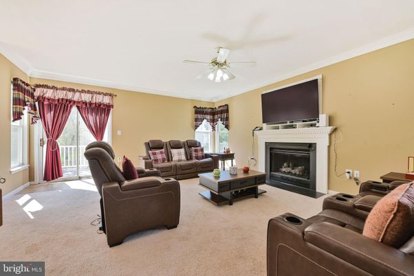 Home Theatre Room, Fireplace, Interior, Living room