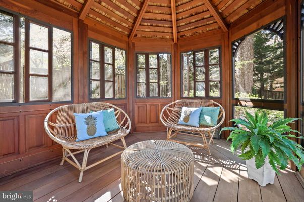 Interior, Sun Room, Wooden Beams, Wooden Ceilings, Wood Texture Flooring