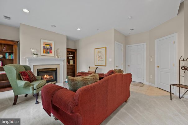 Fireplace, Interior, Living room, Recessed Lighting