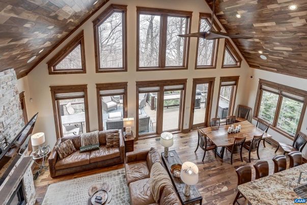 Dining room, Interior, Living room, Wooden Beams, Wooden Ceilings, Wood Texture Flooring