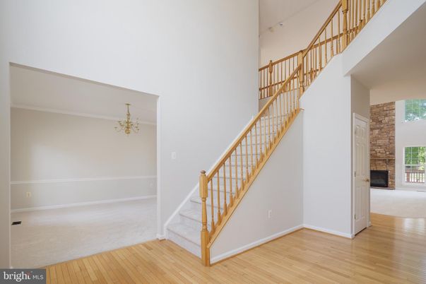 Empty room, Fireplace, Interior, Wood Texture Flooring