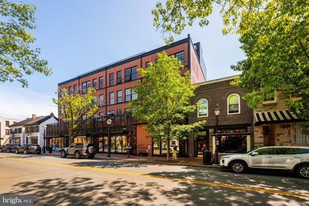 Exterior, Facade, Brick Facade, Condo Building