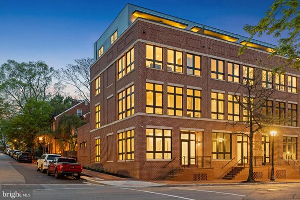 Exterior, Facade, Brick Facade, Condo Building