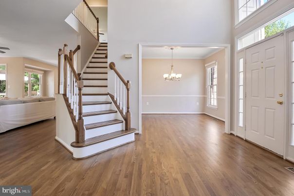 Chandelier, Interior, Wood Texture Flooring
