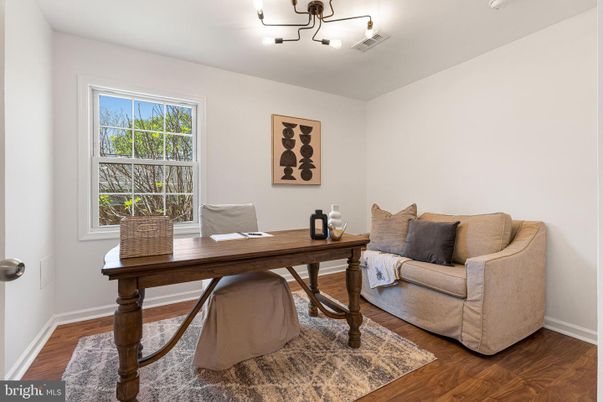 Home Office, Interior, Wood Texture Flooring