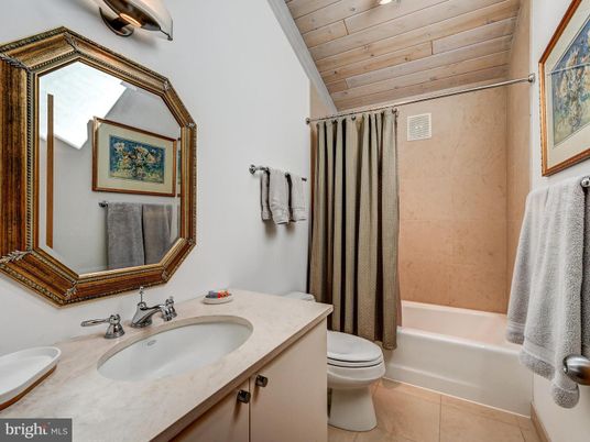 Bathroom, Interior, Wooden Ceilings