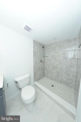 Bathroom, Glass Shower, Interior, Marble