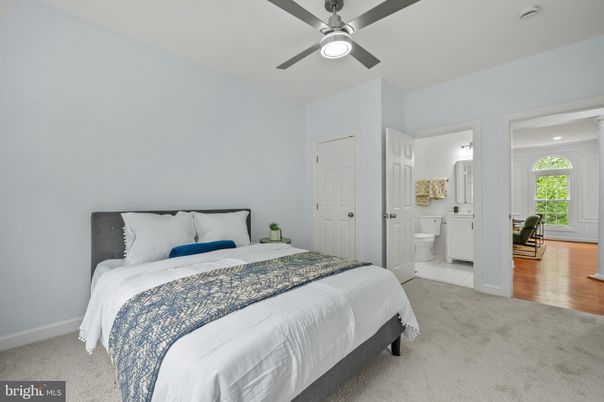 Bathroom, Bedroom, Interior, Recessed Lighting, Wood Texture Flooring