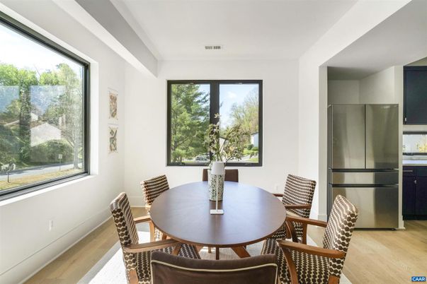 Dining room, Interior, Wood Texture Flooring