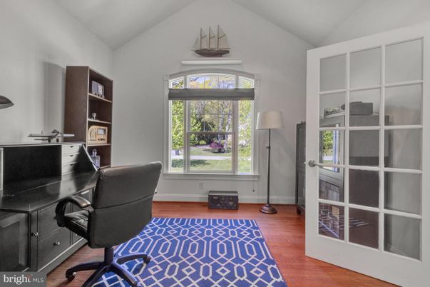 Home Office, Interior, Wood Texture Flooring
