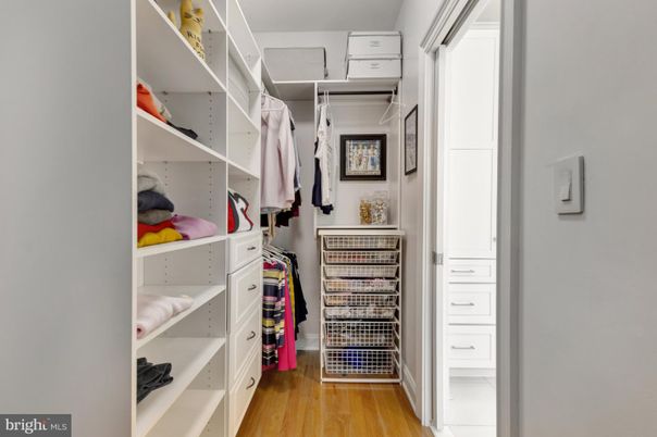 Interior, Walk-in Closets, Wood Texture Flooring