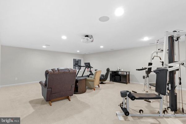 Fitness Equipment, Interior, Recessed Lighting