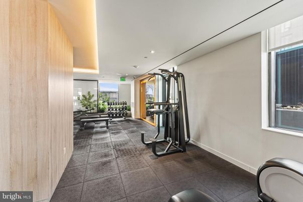 Fitness Equipment, Interior, Recessed Lighting