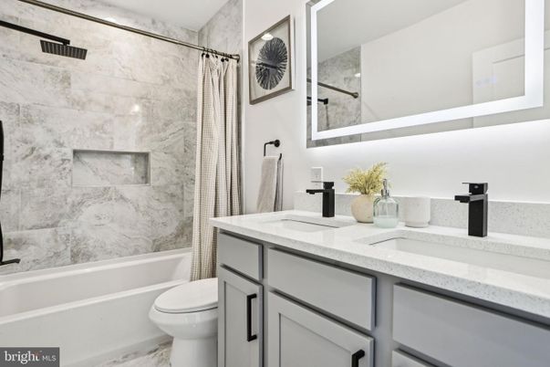 Bathroom, Interior, Marble Walls