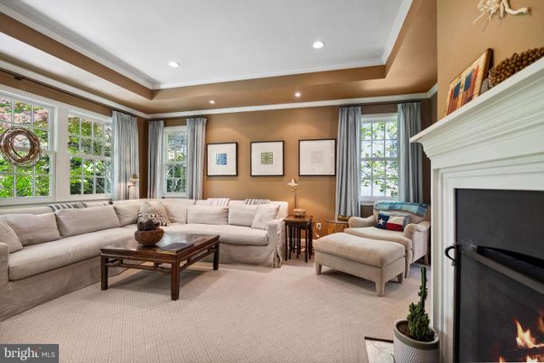 Fireplace, Interior, Living room, Recessed Lighting