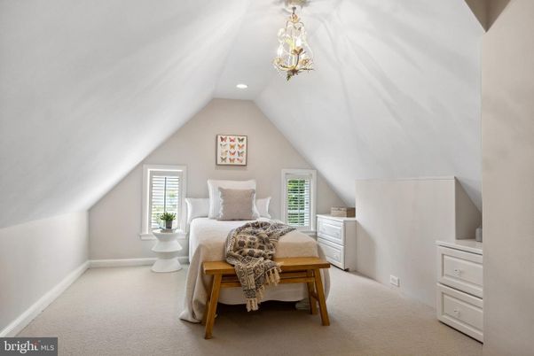 Bedroom, Chandelier, Interior, Recessed Lighting