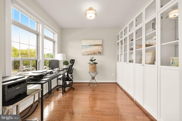 Home Office, Interior, Wood Texture Flooring