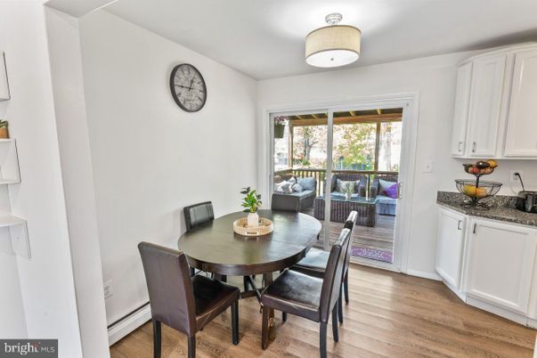 Dining room, Interior, Wood Texture Flooring