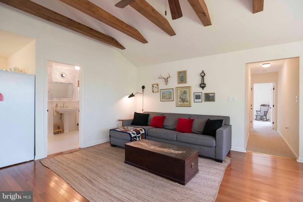 Bathroom, Interior, Wooden Beams, Wood Texture Flooring
