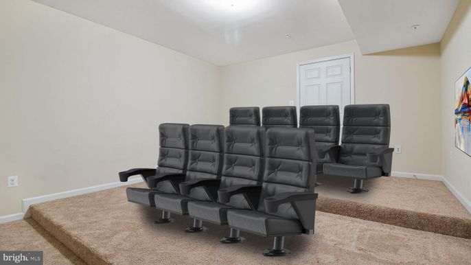 Home Theatre Room, Interior, Theatre Room