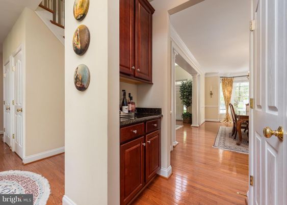 Dining room, Interior, Wood Texture Flooring