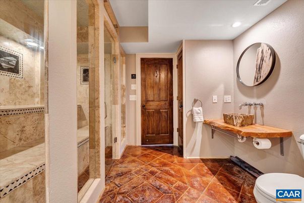 Bathroom, Interior, Recessed Lighting