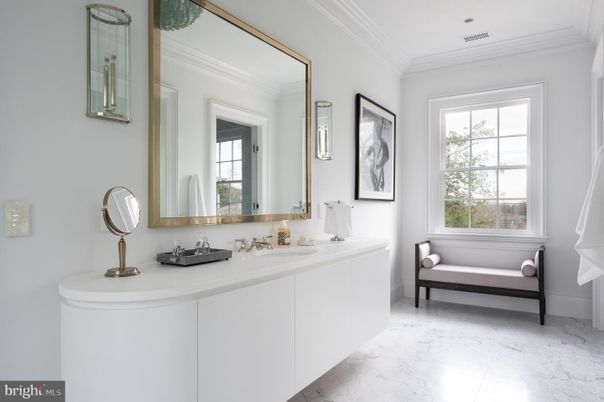 Bathroom, Dual Sink Vanities, Interior, Marble