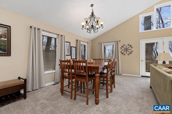 Chandelier, Dining room, Interior