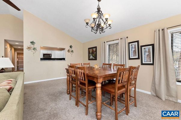 Chandelier, Dining room, Interior