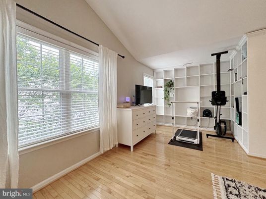 Fitness Equipment, Interior, Wood Texture Flooring