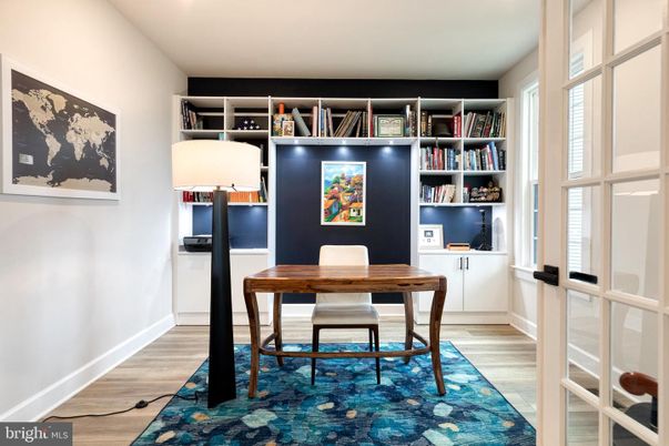 Home Office, Interior, Wood Texture Flooring