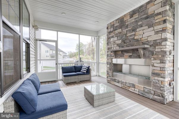 Fireplace, Interior, Living room, Stone Walls, Sun Room
