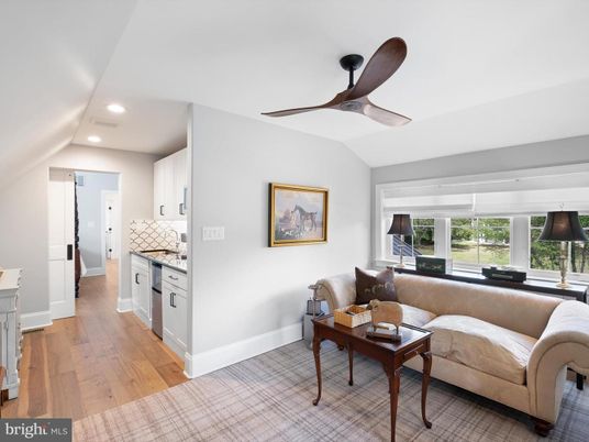 Interior, Kitchen, Living room, Recessed Lighting, Wood Texture Flooring