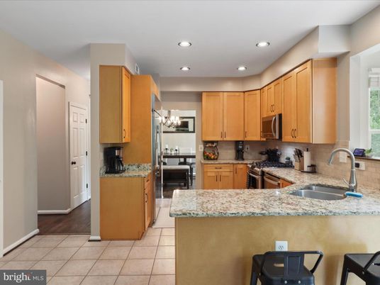 Chandelier, Interior, Kitchen, Recessed Lighting, Wood Texture Flooring