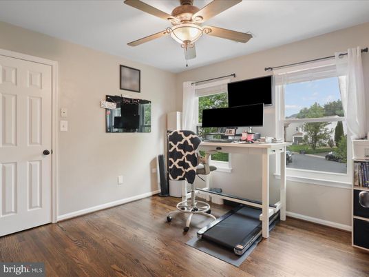 Home Office, Interior, Wood Texture Flooring