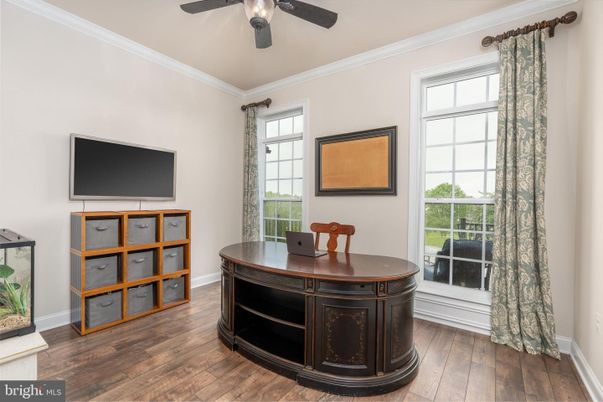 Home Office, Interior, Wood Texture Flooring