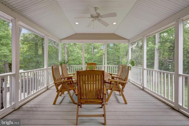 Dining room, Interior, Recessed Lighting, Sun Room, Wood Texture Flooring