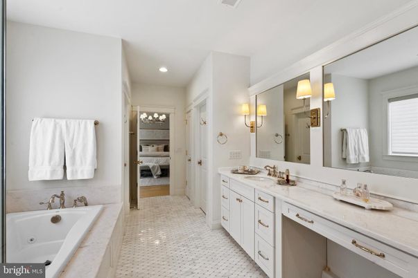 Bathroom, Bedroom, Dual Sink Vanities, Interior, Recessed Lighting