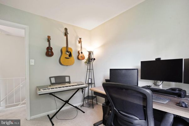 Home Office, Interior, Piano