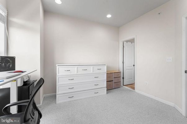 Home Office, Interior, Recessed Lighting
