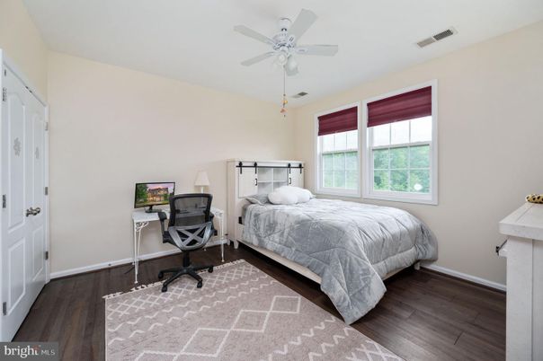 Bedroom, Home Office, Interior, Wood Texture Flooring