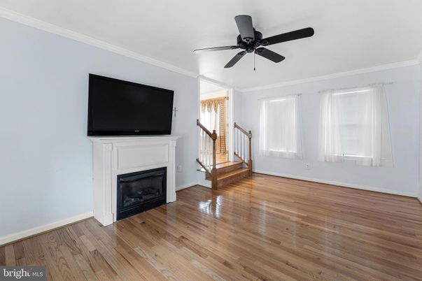 Empty room, Fireplace, Interior, Wood Texture Flooring