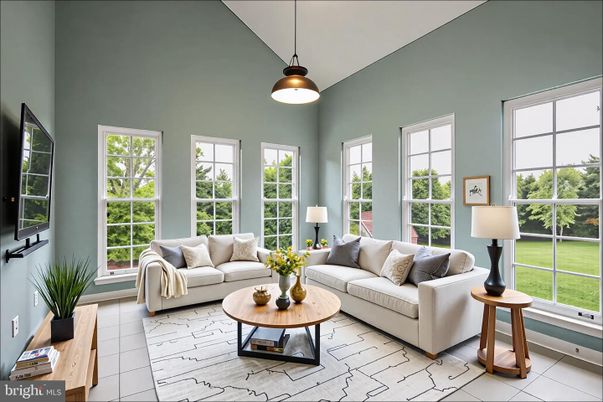 Interior, Living room, Pendant Lights